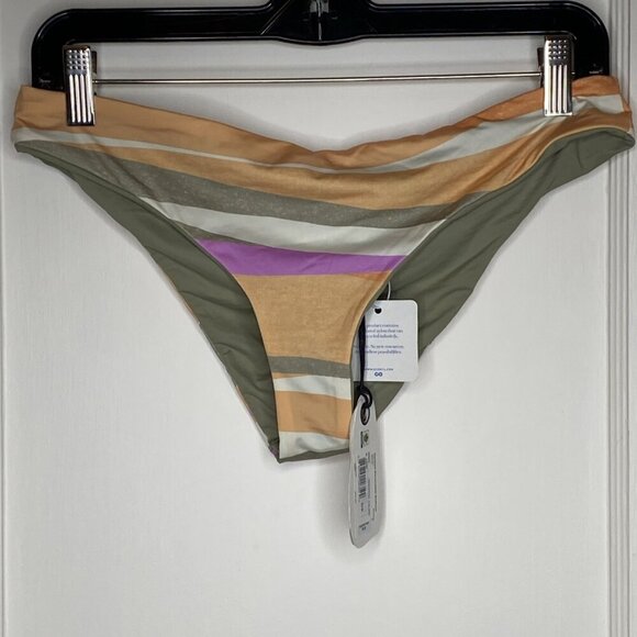 Prana Gemma Reversible Bottoms Women's Small Waves Swim Bikini Beach Vacation - Picture 3 of 7